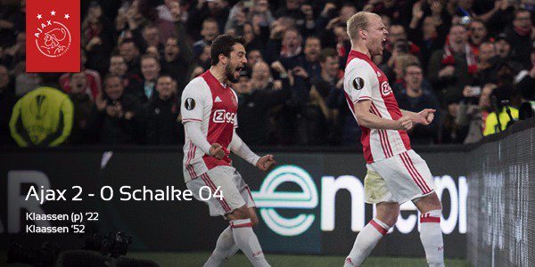 Минус третий? «Аякс» 2:0 «Шальке»