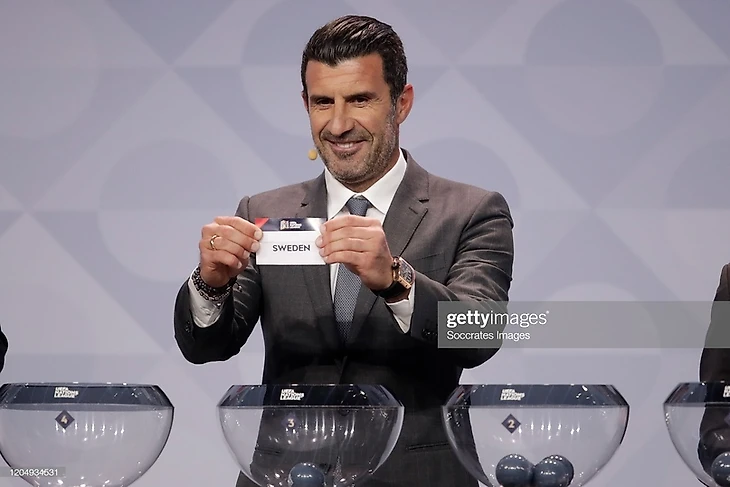 Луиш Фиго проводил жеребьевку