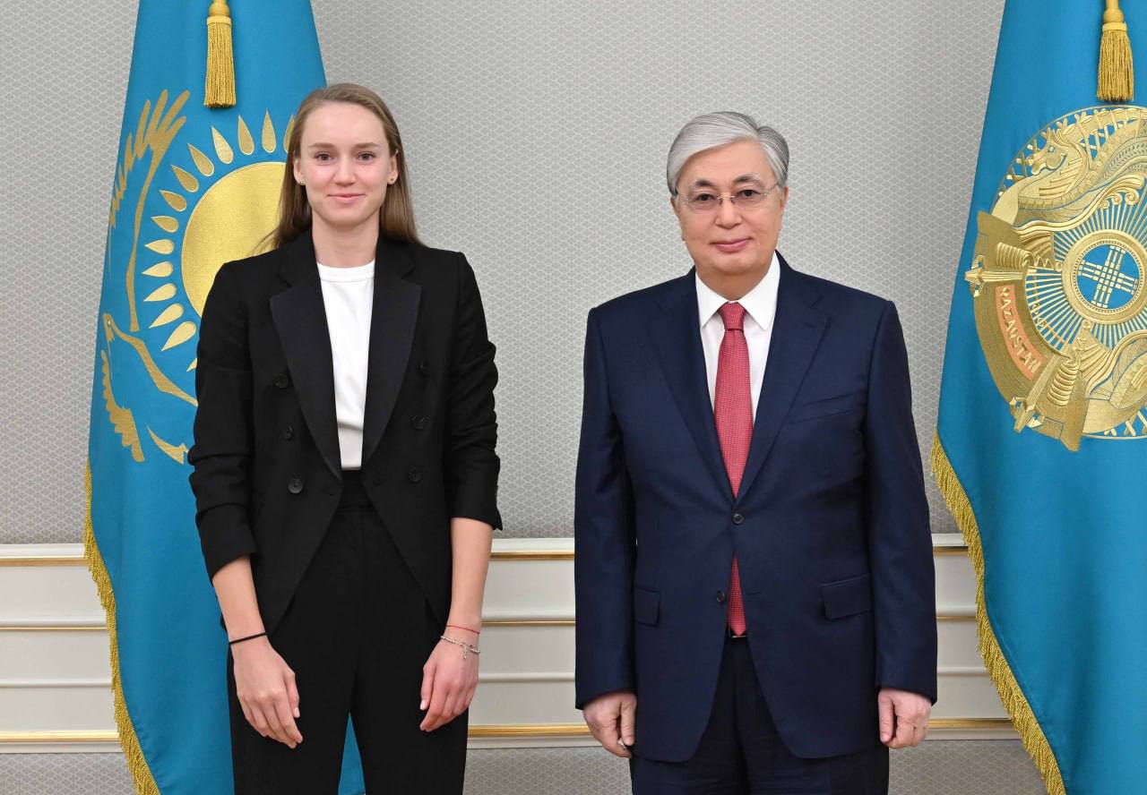Елена Рыбакина о приеме у Президента Казахстана Токаева: «С утра перед встречей было очень волнительно»