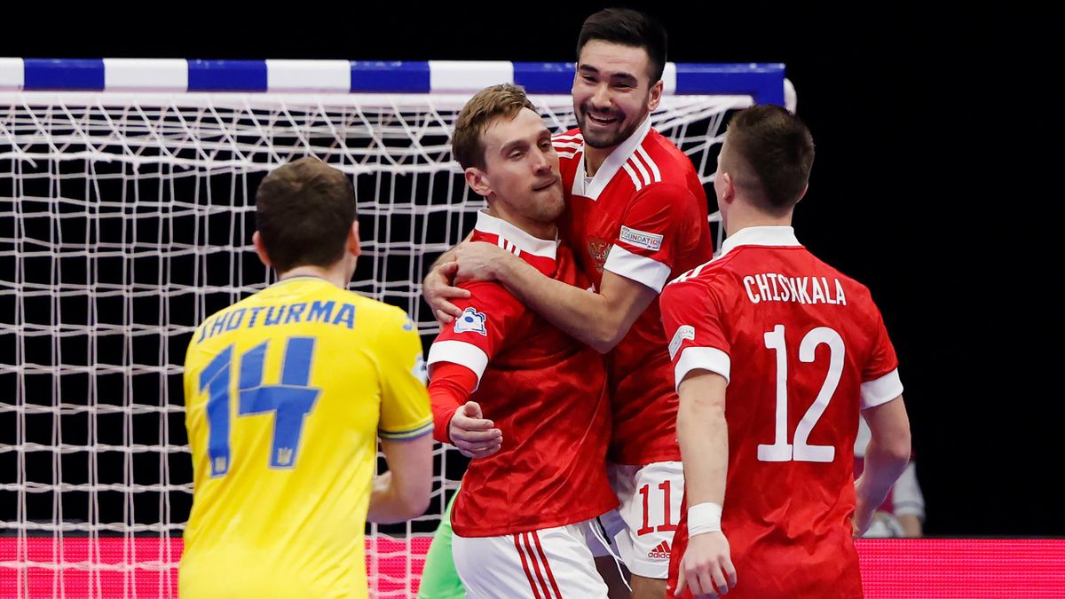 Сборная России победила Украину и вышла в финал чемпионата Европы-2022 по  мини-футболу - Eurosport
