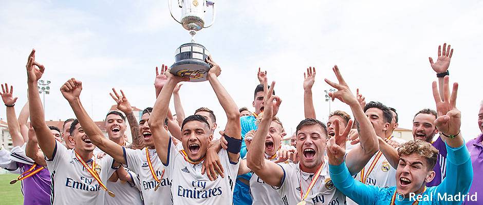 Молодёжная команда «Реала» под руководством Гути оформила требл в Испании