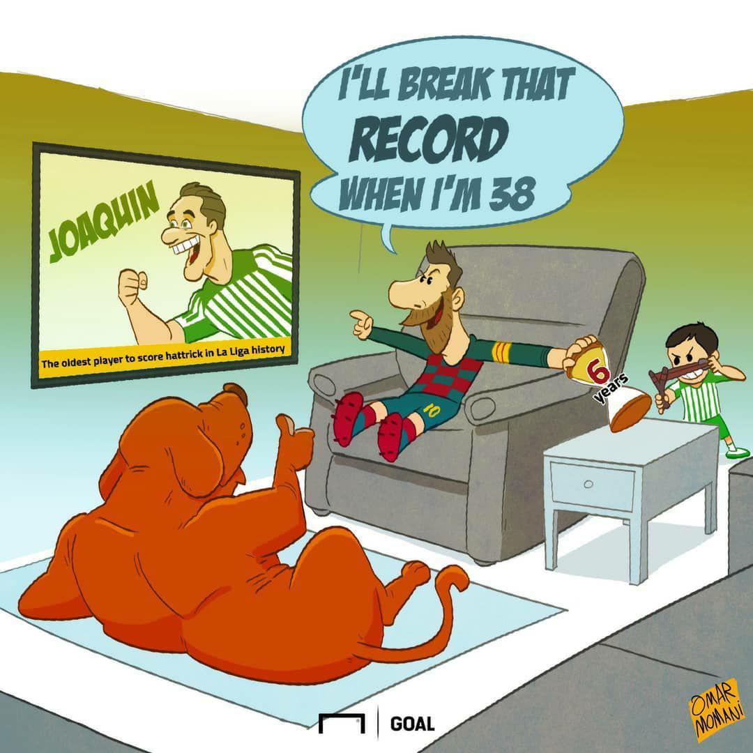 Хет-трик Хоакина— новый вызов для Месси