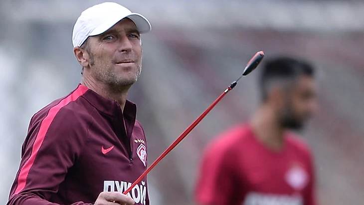 Массимо КАРРЕРА (слева) на тренировке &quout;Спартака&quout;. Фото Дарья ИСАЕВА, &quout;СЭ&quout;