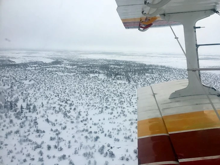 Полёт над Ненецким автономным округом