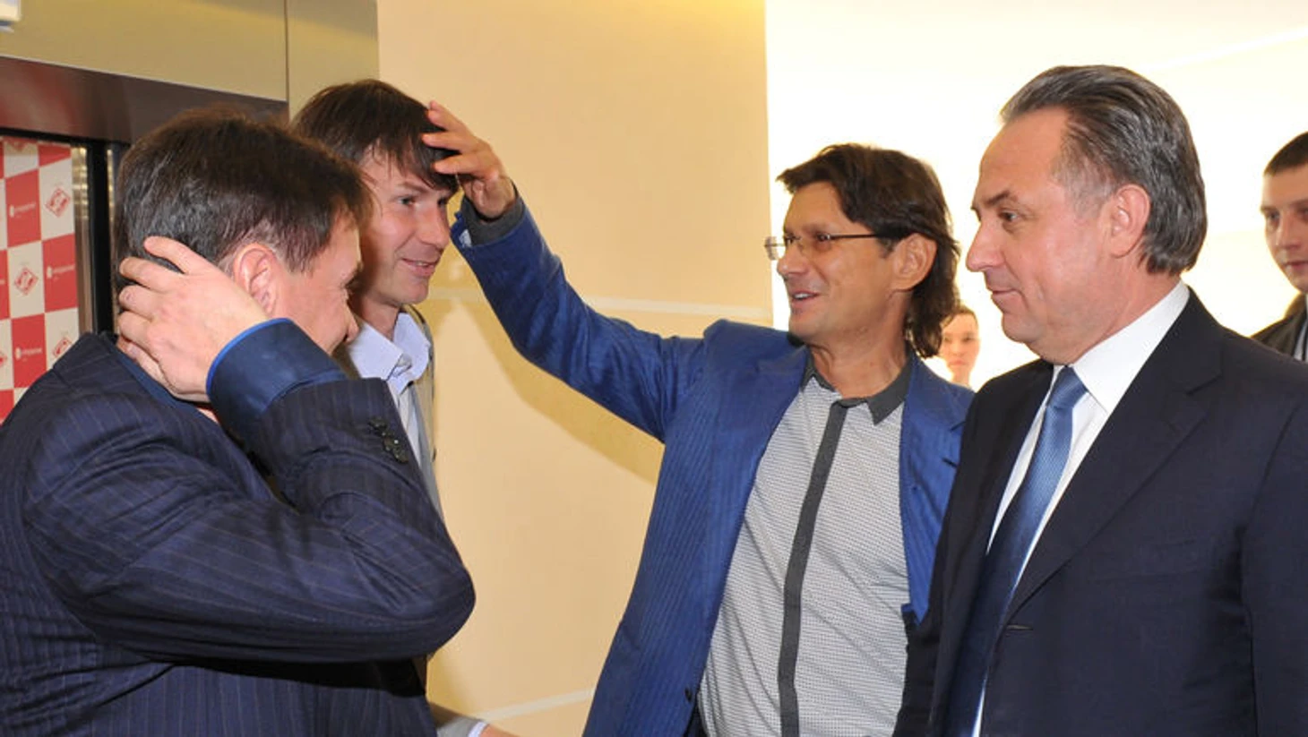 Дмитрий АЛЕНИЧЕВ, Егор ТИТОВ, Леонид ФЕДУН и Виталий МУТКО. Фото Александр ФЕДОРОВ, &quout;СЭ&quout;