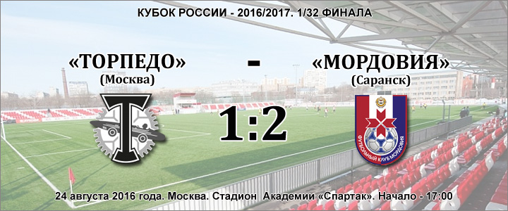 Виноват ли Сикач? Как «Торпедо» «Мордовии» проиграло