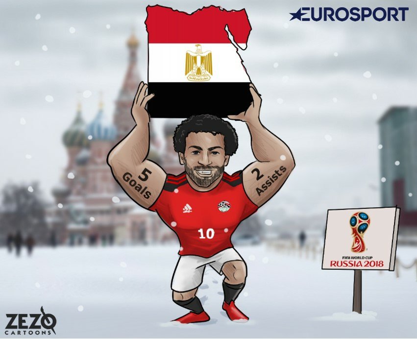 Мохамед Салах, ЧМ-2018 FIFA, квалификация ЧМ Африка, Сборная Египта по футболу