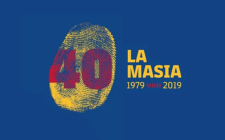 Logo exclusively designed for the occasion, including a print with the number 40