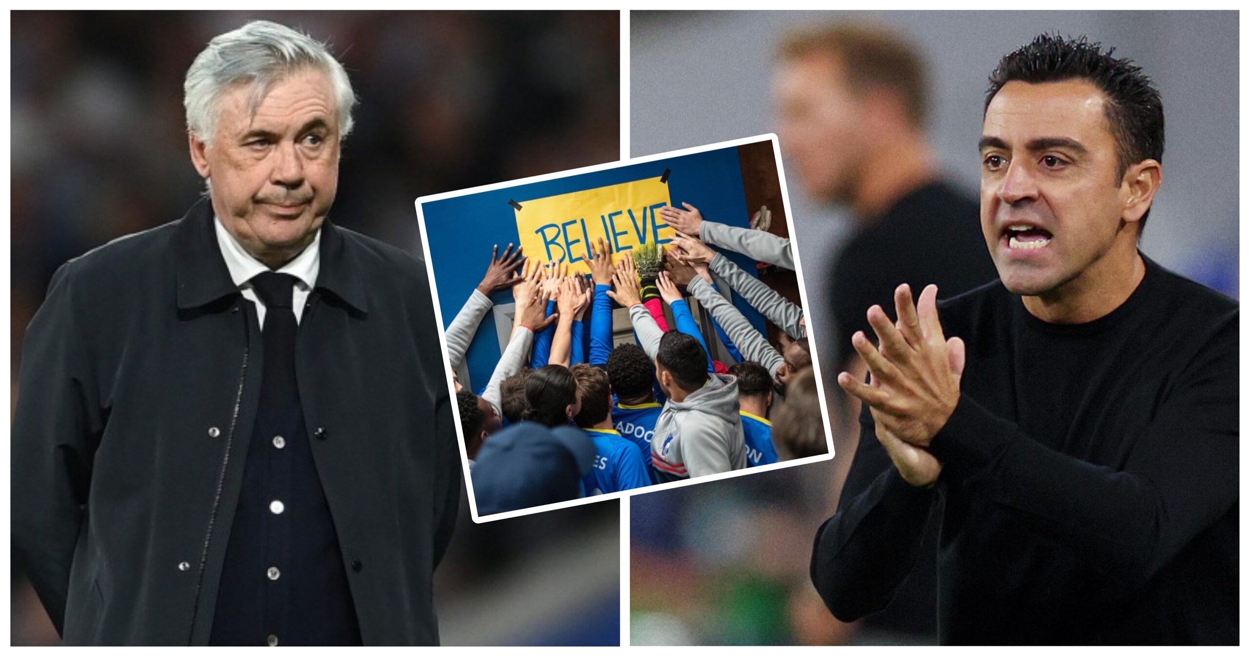 Карло Анчелотти, Хави, Барселона, Реал Мадрид, Клубы