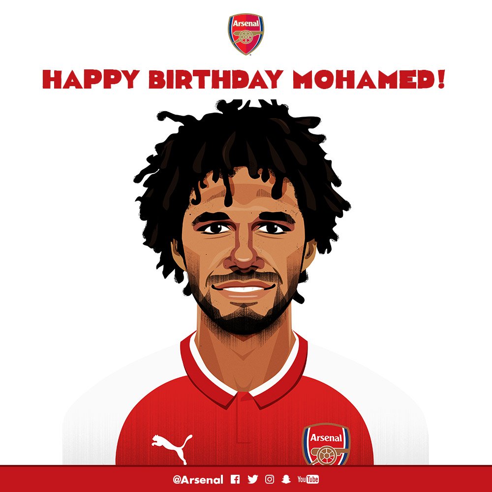 С Днём рождения, Мохаммед Эль-Ненни!