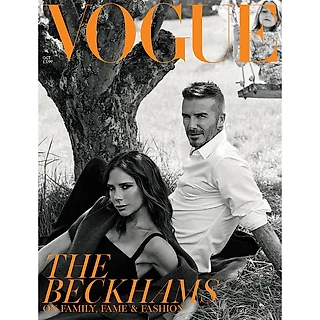 Семья Бекхэмов в октябрьском номере Vogue