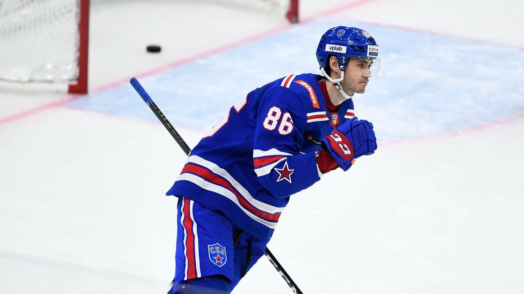 Молодежь СКА зажигает и в плей-офф: у Марченко – дубль в первом кубковом матче в карьере