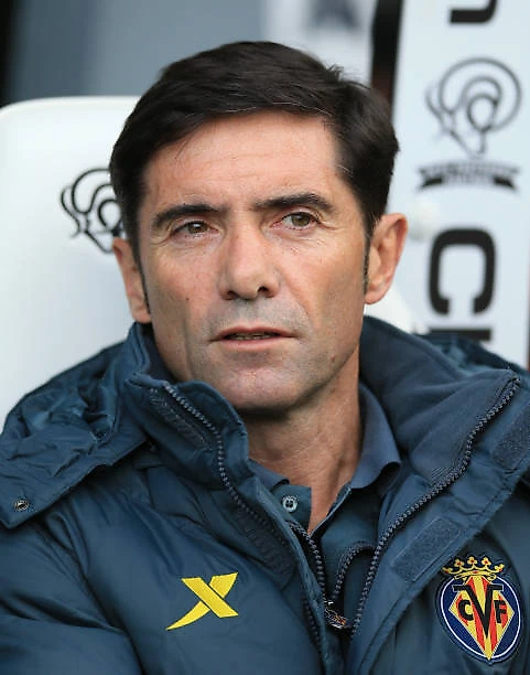 Villarreal's Head Coach Marcelino.