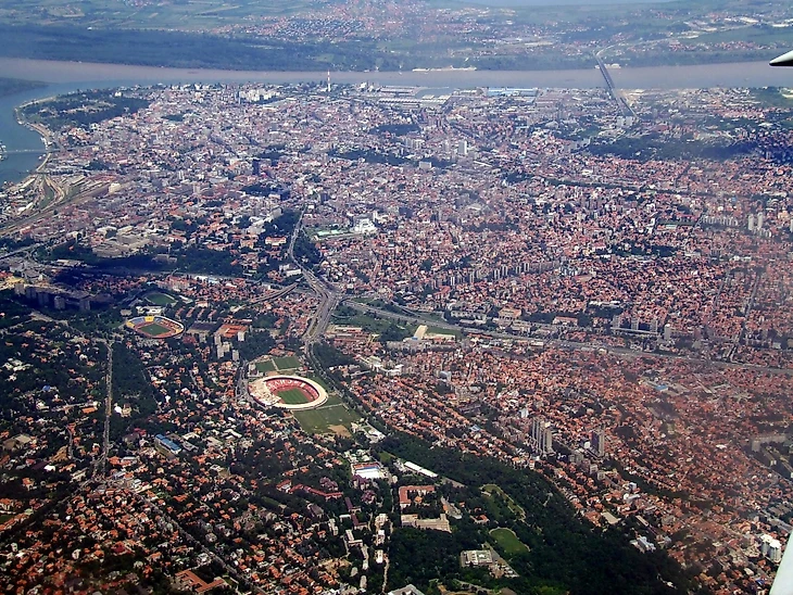 Beograd iz vazduha