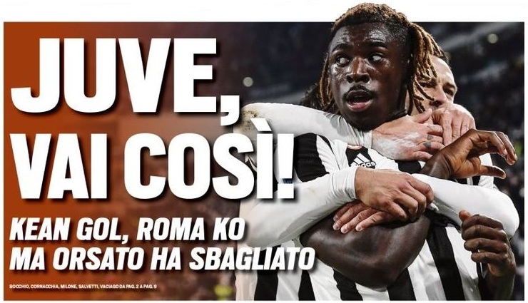 «Юве», давай так! Заголовки Gazzetta, TuttoSport и Corriere за 18 октября