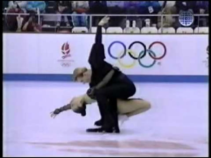 Усова и Жулин в Альбервилле - 3-й вариант