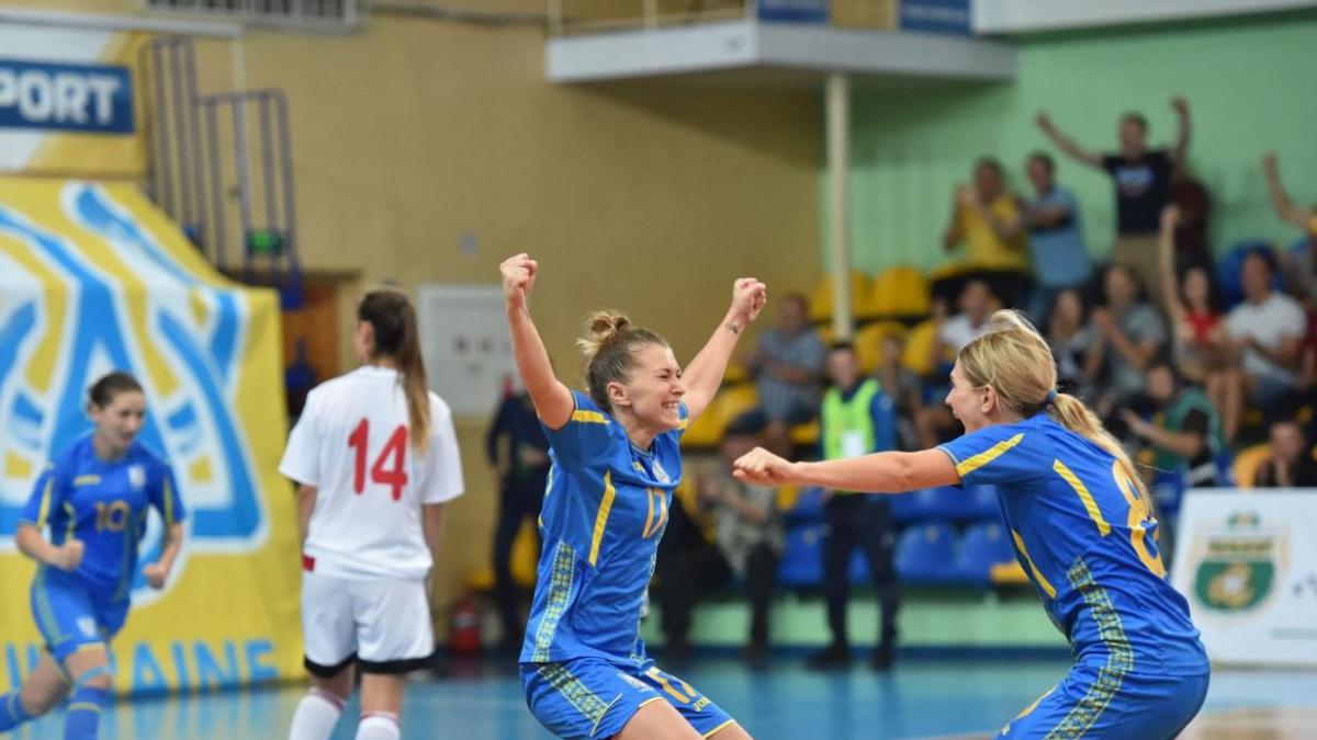 Гол-шедевр в исполнении женской сборной Украины по мини-футболу