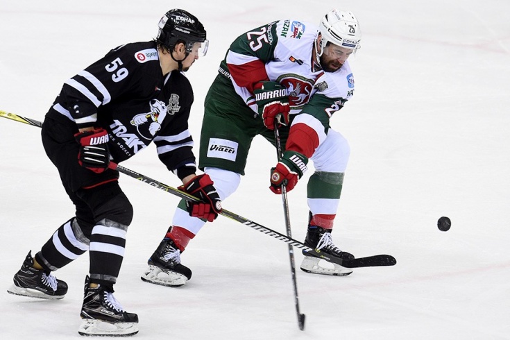 «Ак Барс» в овертайме выиграл у «Трактора» в полуфинале Кубка Гагарина