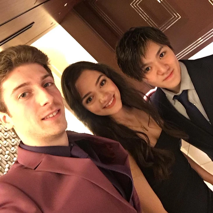 С Морисом и Шомочкой