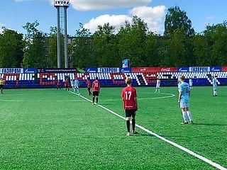 Матч Юношеской футбольной лиги впервые прошёл в Пскове