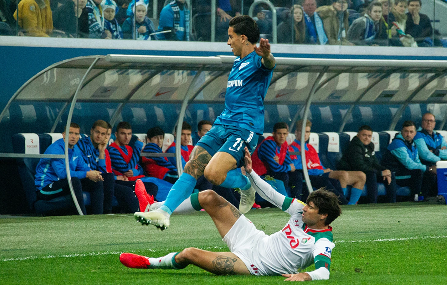 «Зенит» — «Локомотив»: поединок в Петербурге завершился нулевой ничьей