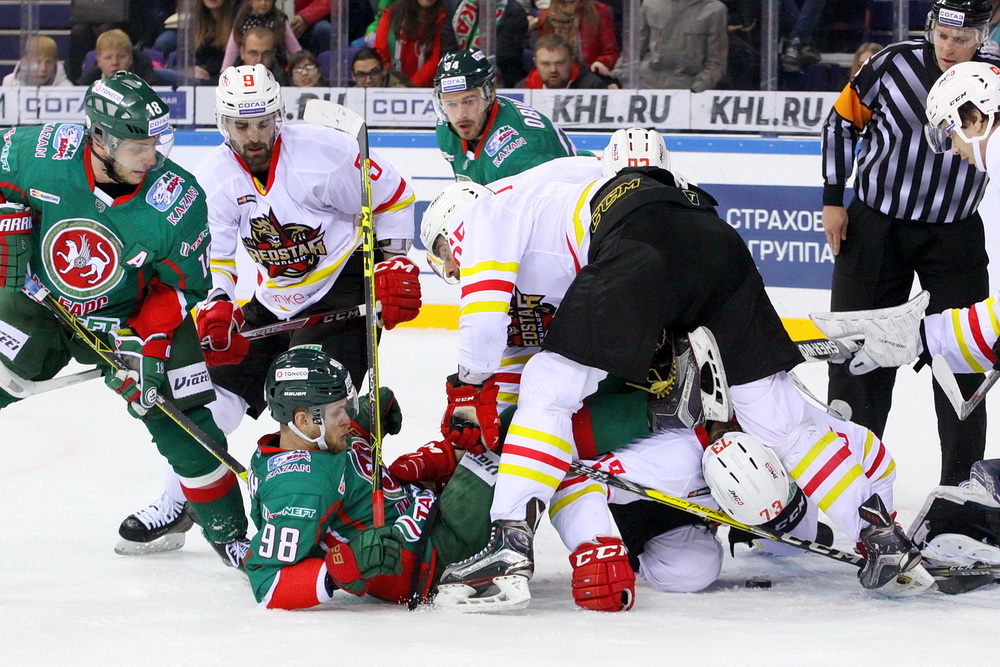 «Ак Барс» не смог выдержать натиск китайского «Куньлунь»
