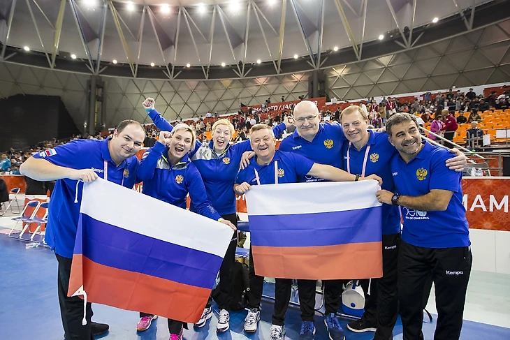 Штаб сборной России на чемпионате мира-2019