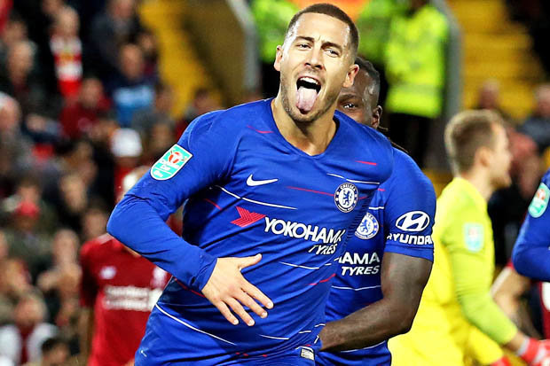 премьер-лига Англия, Ливерпуль, Челси, Эден Азар, Кубок английской лиги