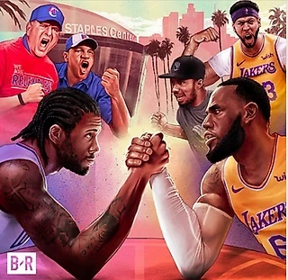 Битва титанов!Lakers vs Clippers