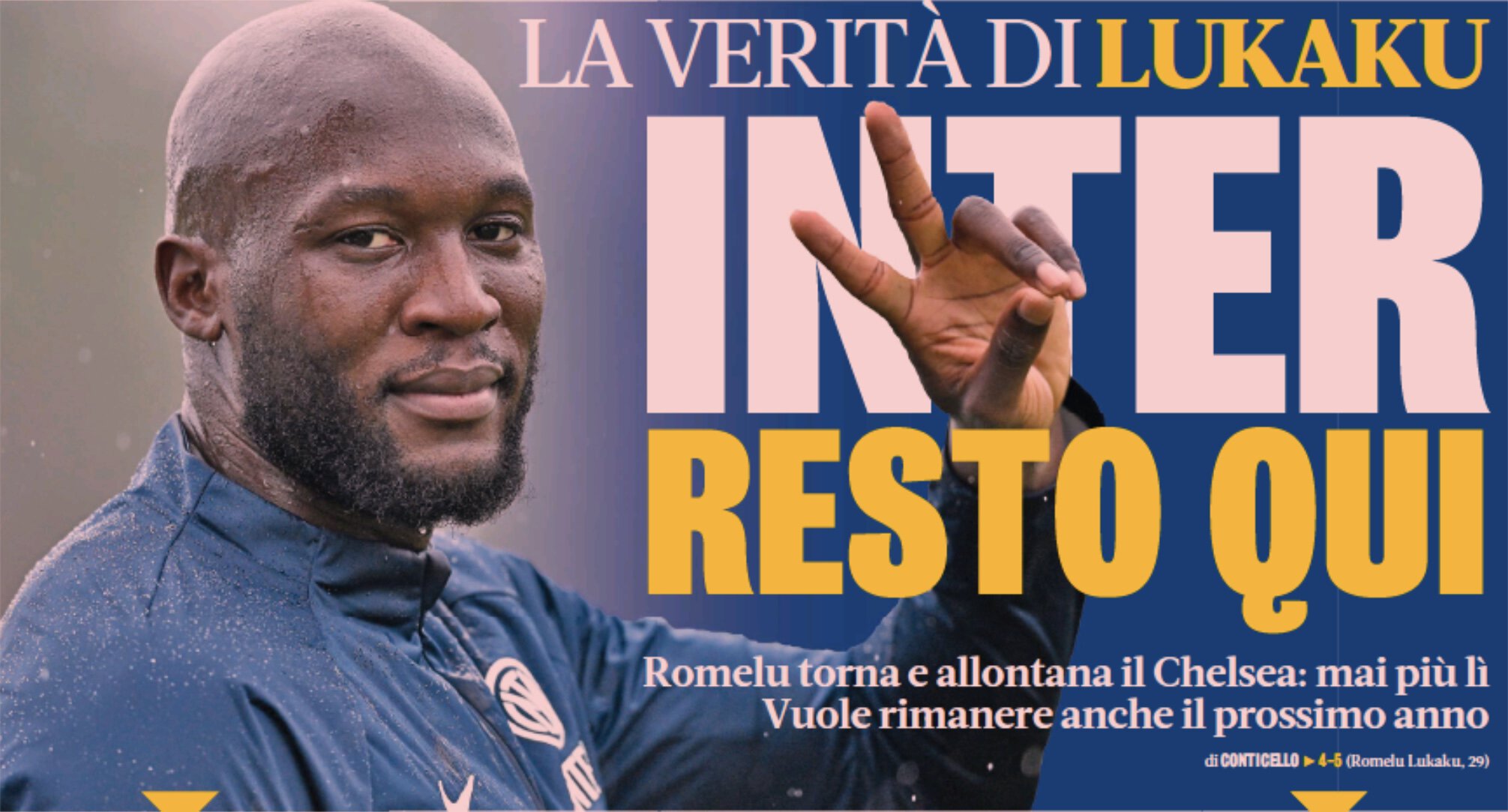 «Интер», останусь здесь. Заголовки Gazzetta, TuttoSport и Corriere за 25 сентября