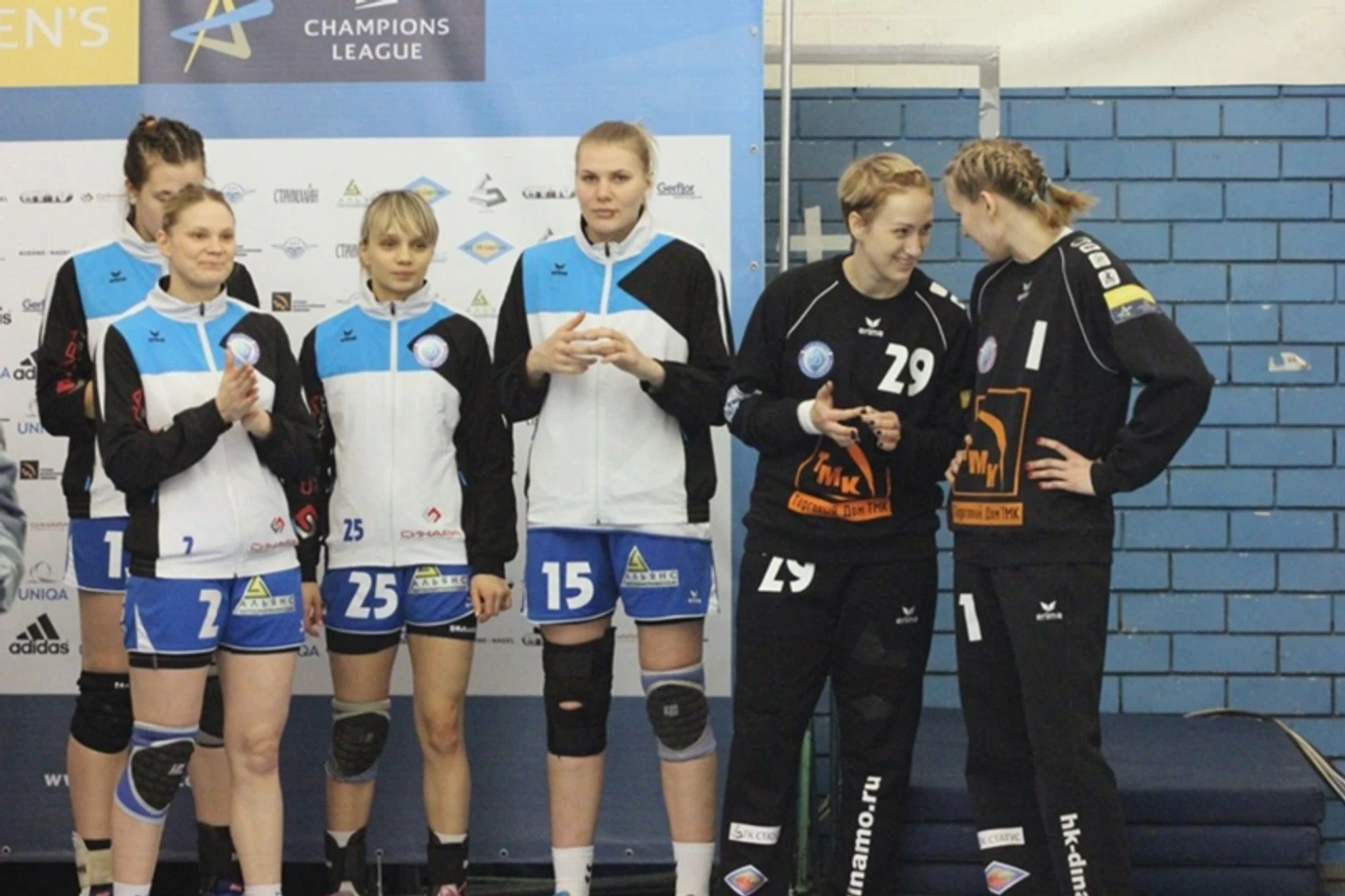 Елена Уткина в &quout;Динамо&quout; под 29-м номером