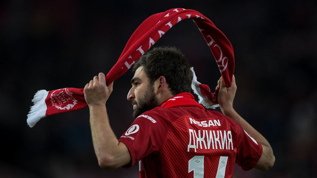 Георгий Джикия, Спартак