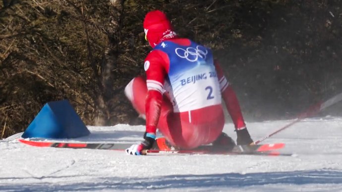 Падение Большунова не помешало ему стать ОЛИМПИЙСКИМ ЧЕМПИОНОМ