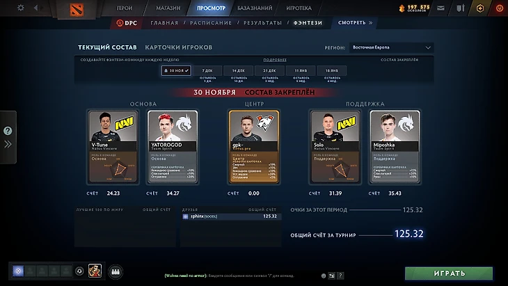 Я, как и многие, верил в Natus Vincere, которые собрались еще до TI и плотно буткемпились.