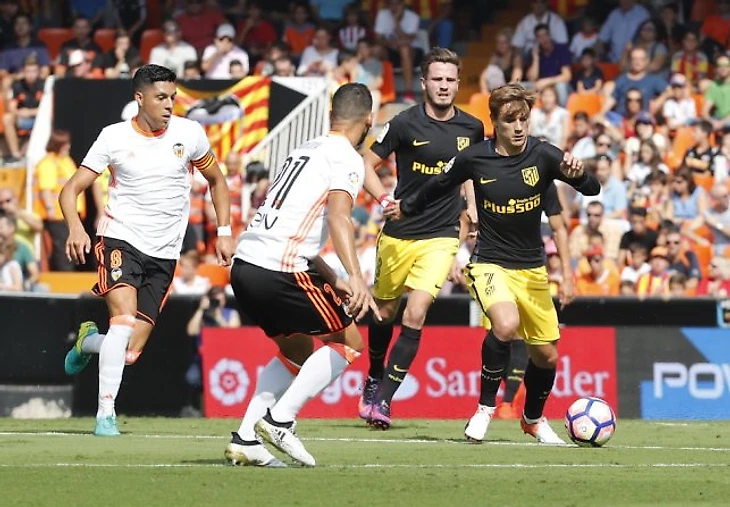 Valencia-Atlético en imágenes