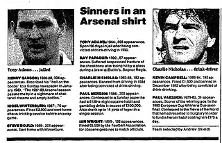 Оффтоп. Что писали об Арсенале в 1994 году? Пьянки, скандалы и Джордж Грэм