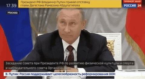 Сборная России по футболу, Владимир Путин