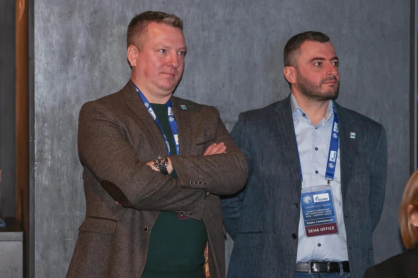 Евгений Селеменев и Борис Сапожников