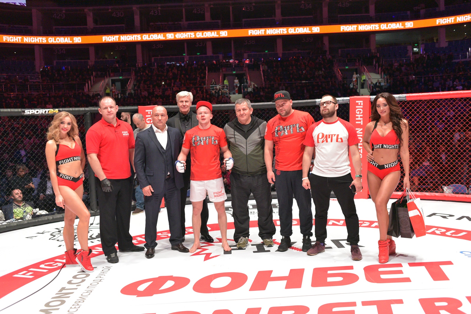 Отец Хабиба назвал бой Игнатьева лучшим на Fight Night Global в Москве