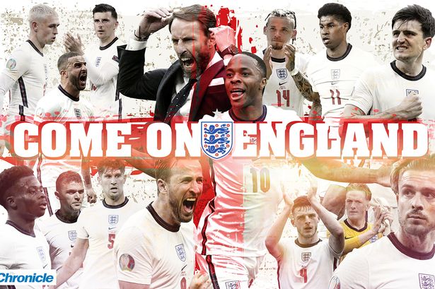 Сборная Англии по футболу, Евро-2020, Сборная Дании по футболу