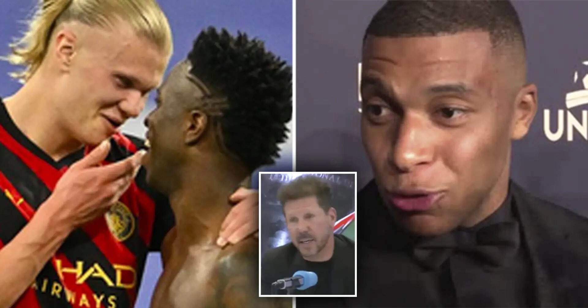 Клубы, Ла Лига, Диего Симеоне, Винисиус Жуниор, Килиан Мбаппе, Эрлинг Холанд, Реал Мадрид, ПСЖ, Манчестер Сити