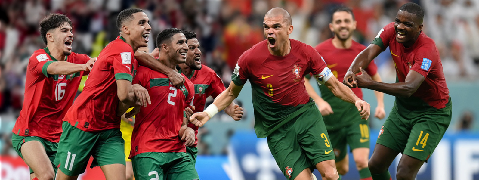 Сборная Марокко по футболу, ЧМ-2022, Сборная Португалии по футболу