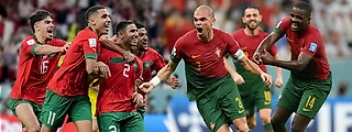 Португалия и Марокко — красно-зелёные