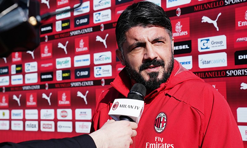 «Лацио» — «Милан»: заявления Дженнаро Гаттузо перед матчем