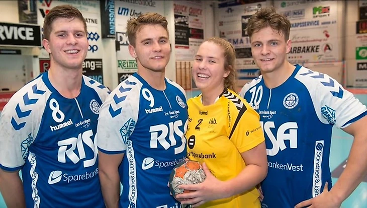 Андреас, Рассин, Кайя и Торд Хаугсенг