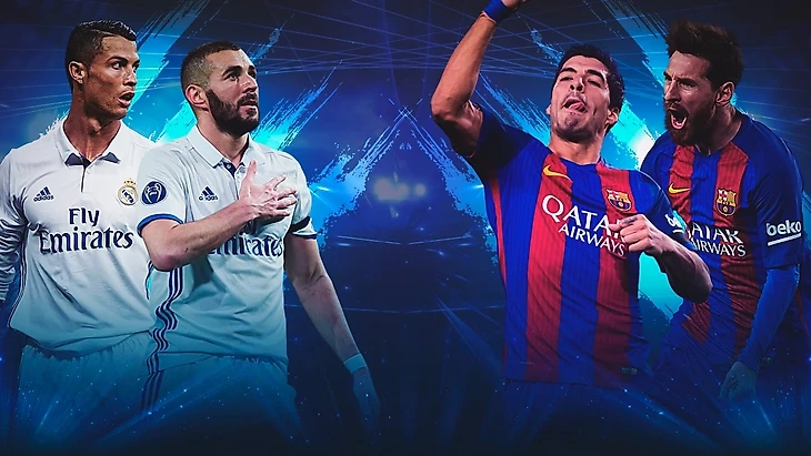 Месси Суарес Роналду Бензема