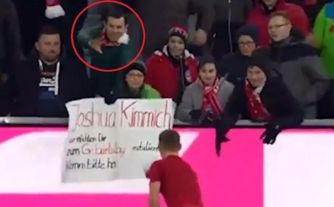 Бавария, Йозуа Киммих, бундеслига Германия, болельщики, видео