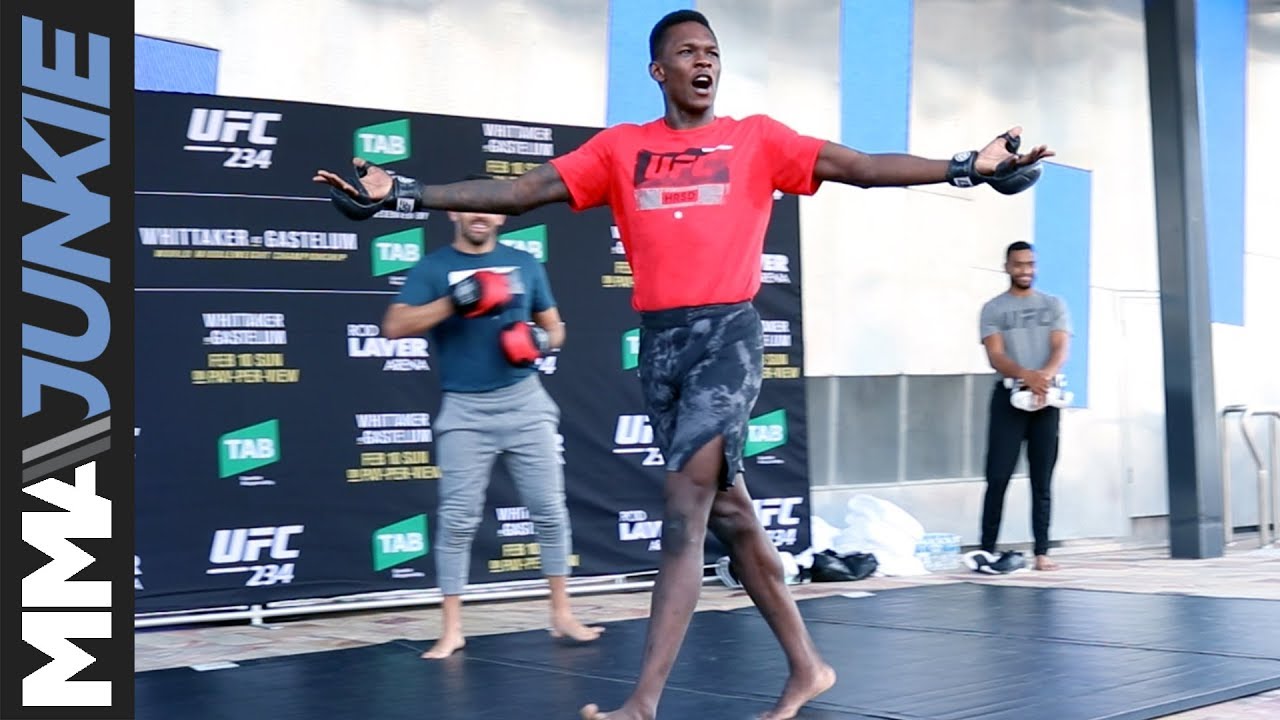 UFC, рестлинг, Исраэль Адесанья