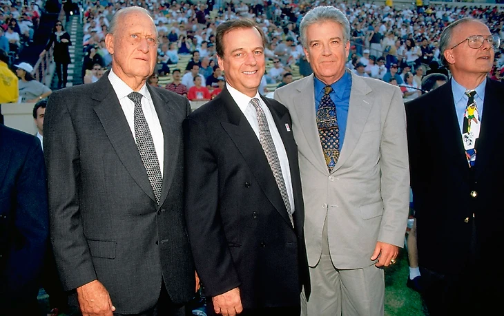 Слева направо: Жоао Авеланж, Алан Розенберг, Даг Логан