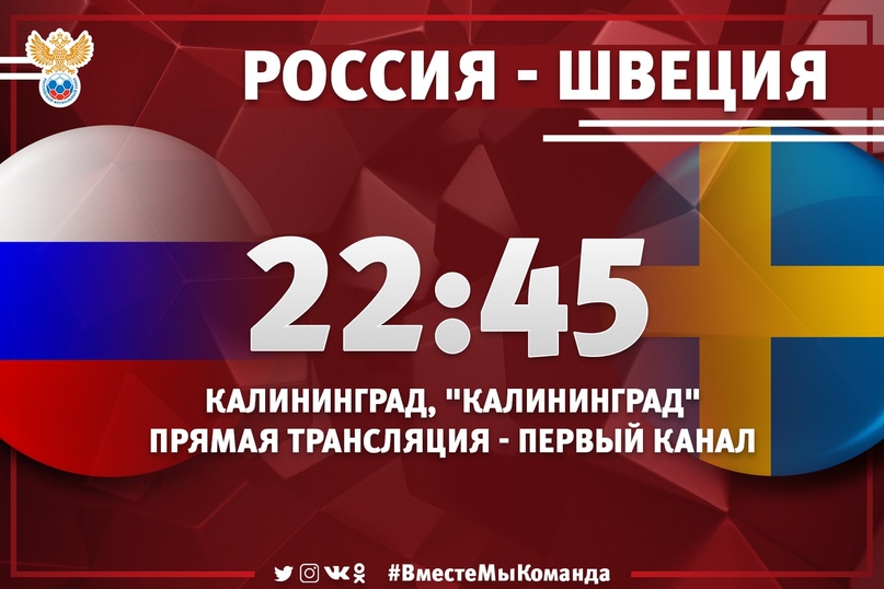 Сборная России – Сборная Швеции: Прогноз перед матчем